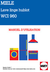 Miele WCI 960 Manuel D'utilisation