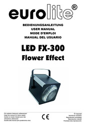 EuroLite LED FX-300 Mode D'emploi