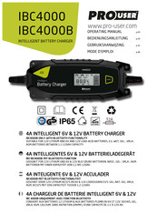 PROUSER IBC4000B Mode D'emploi