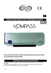 Argo KOMPASS Instructions D'utilisation