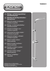 Cornat TECBW3411 Manuel De Montage