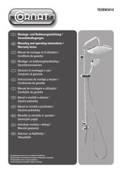 Cornat TECBW3414 Manuel De Montage Et D'utilisation