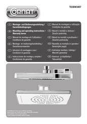 Cornat TECBW3407 Manuel De Montage Et D'utilisation