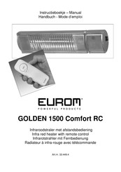 EUROM GOLDEN 1500 Comfort RC Mode D'emploi