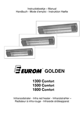 EUROM GOLDEN 1300 Comfort Mode D'emploi
