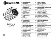 Gardena BLi 18 / 2,0 Ah Mode D'emploi