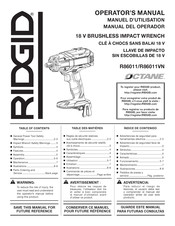 RIDGID R86011VN Manuel D'utilisation