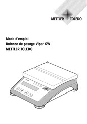 Mettler Toledo Viper SW Mode D'emploi