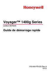 Honeywell Voyager 1400g Série Guide De Démarrage Rapide