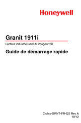 Honeywell Granit 1911i Guide De Démarrage Rapide