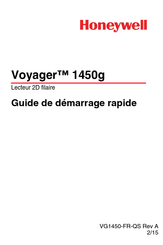 Honeywell Voyager 1450g Guide De Démarrage Rapide