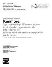 Kenmore 110.22352510 Guide D'utilisation Et D'entretien