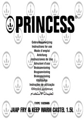 Princess 182665 Mode D'emploi