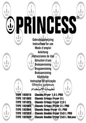 Princess Classic Deep Fryer 4 L PRO Mode D'emploi