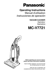 Panasonic MC-V7721 Manuel D'utilisation