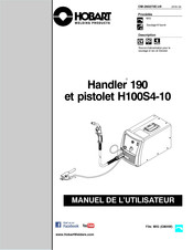 Hobart H100S4-10 Manuel De L'utilisateur