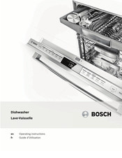 Bosch SPV68U53UC Guide D'utilisation