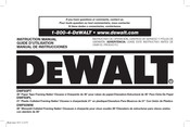 DeWalt DWF83PT Guide D'utilisation