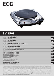 ECG EV 1501 Mode D'emploi