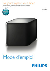 Philips AW5000 Mode D'emploi