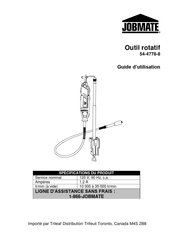 jobmate 54-4778-8 Guide D'utilisation