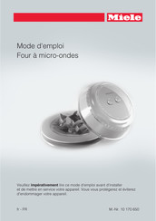 Miele M 6012 SC Mode D'emploi