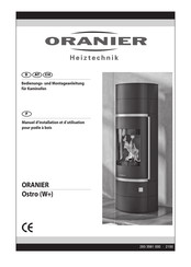 Oranier Ostro W+ Manuel D'installation Et D'utilisation