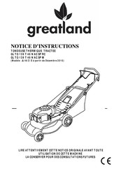 GREATLAND GL TO 139 T 46 N AC SP RC Notice Originale
