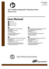 Ingersoll Rand IQV20 Impactool W5001 Série Manuel D'utilisation