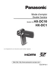 Panasonic HX-DC10 Mode D'emploi