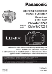Panasonic LUMIX DMW-MCTZ35 Manuel D'utilisation