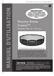 Intex PRISM FRAME Manuel D'utilisation
