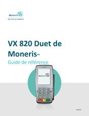 Moneris VX 820 Duet Guide De Référence