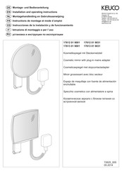 KEUCO 17612 01 9001 Instructions De Montage Et Mode D'emploi