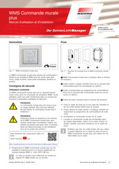 Warema 2016 193 Manuel D'utilisation Et D'installation