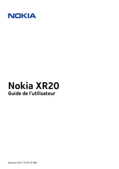 Nokia XR20 Guide De L'utilisateur