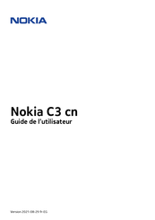 Nokia C3 cn Guide De L'utilisateur