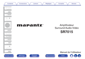 Marantz SR7015 Manuel De L'utilisateur