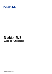 Nokia 5.3 Guide De L'utilisateur