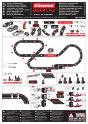 Carrera DIGITAL 143 race of heroes Instructions De Montage Et D'utilisation
