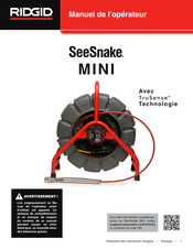 RIDGID SeeSnake MINI Manuel De L'opérateur