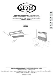 Argo FCIBS9DC Notice D'utilisation