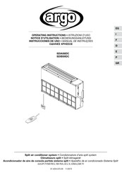 Argo SDIAS8DC Notice D'utilisation