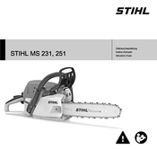 Stihl MS 251 Notice D'emploi