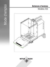 Mettler Toledo XSE Mode D'emploi
