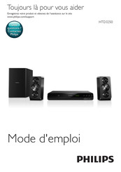 Philips HTD3250 Mode D'emploi