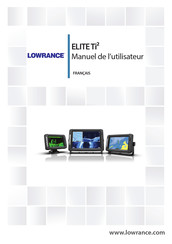 Lowrance ELITE Ti2 Manuel De L'utilisateur