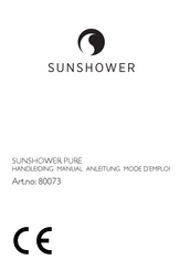 Sunshower PURE Mode D'emploi