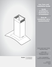 Elica ECM630S3 Guide D'utilisation, D'entretien Et D'installation