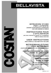 Costan BELLAVISTA Instructions Pour L'utilisateur